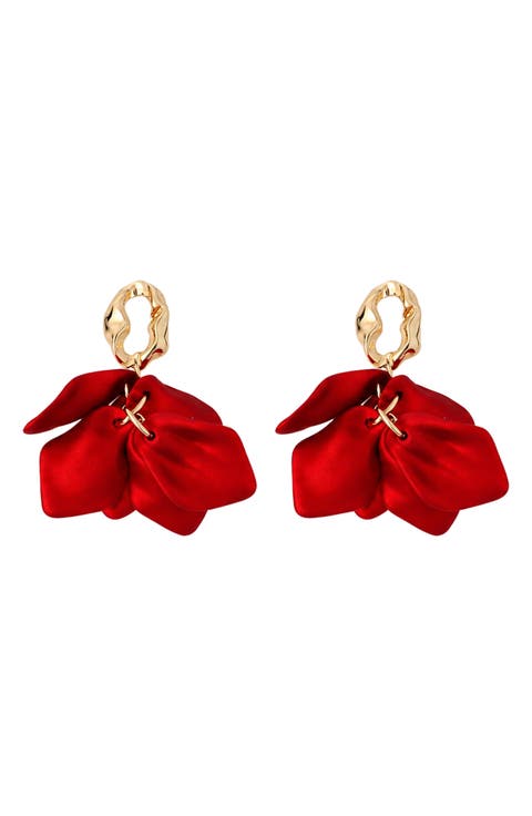 Petal Drop Earrings