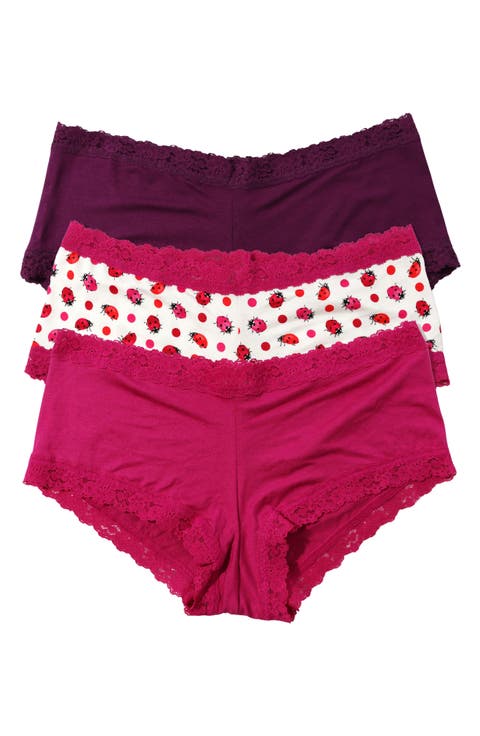 ★GLOWNY★ALLURE LACE BOYSHORTS (PINK BOUQUET)★正規品/人気 Slow-motion Bouquet ～My emotion on that day ～Jumper Skirt