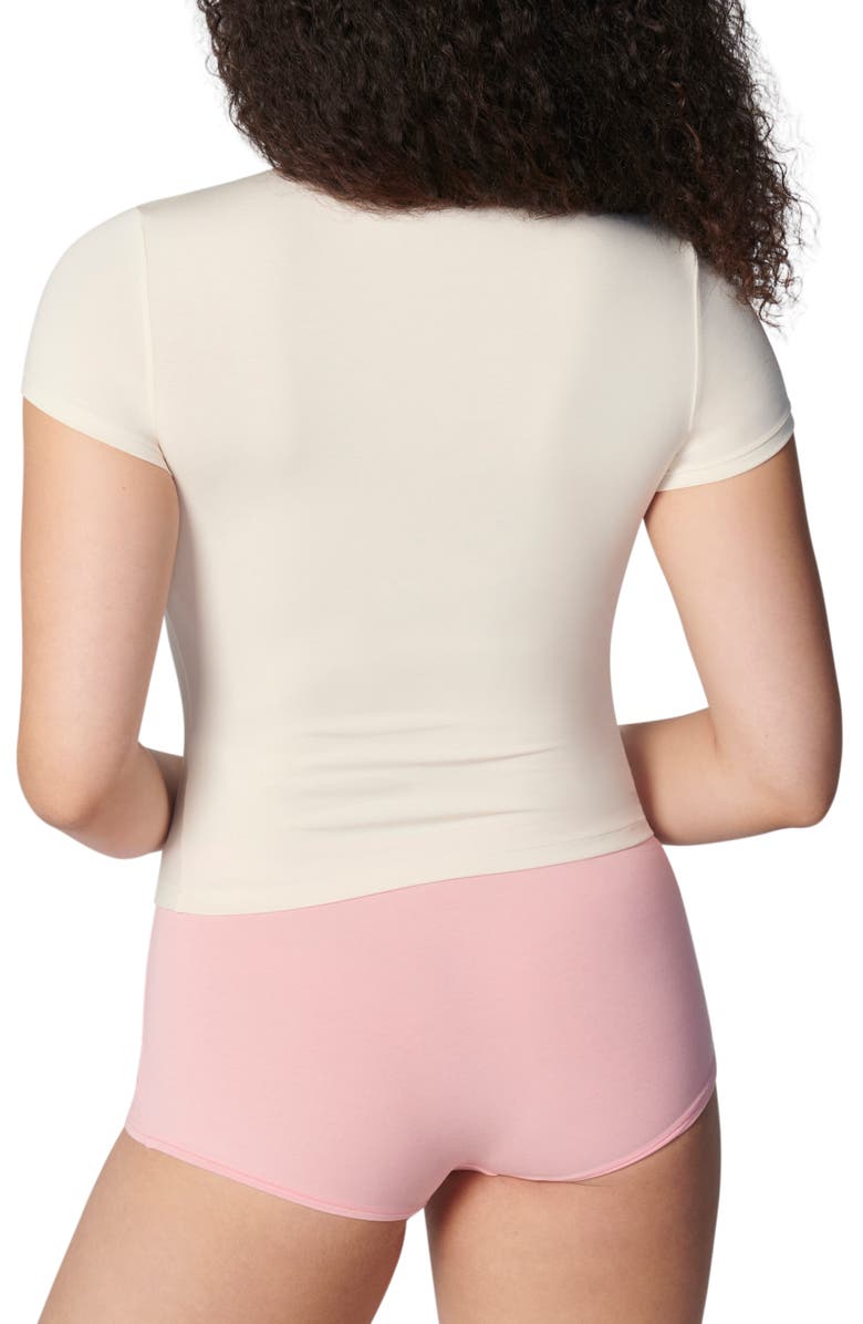 Florence by Mills Softie Cotton Blend Tee, Alternate, color, Whitecap Grey