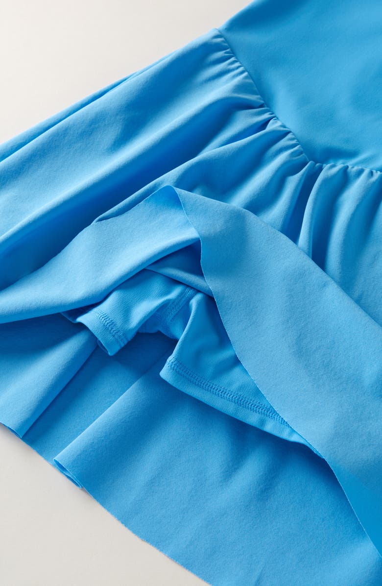 Zella Girl Kids' Bliss Hybrid Dress, Alternate, color, Blue Maya