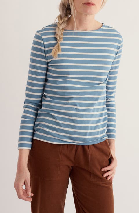 Sailor Stripe Organic Cotton Top