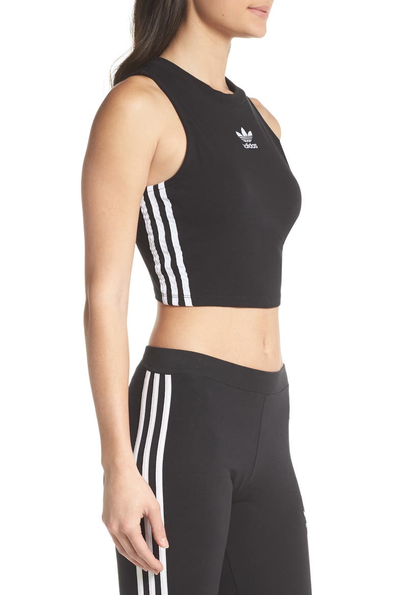 Crop Tank, Alternate, color, BLACK