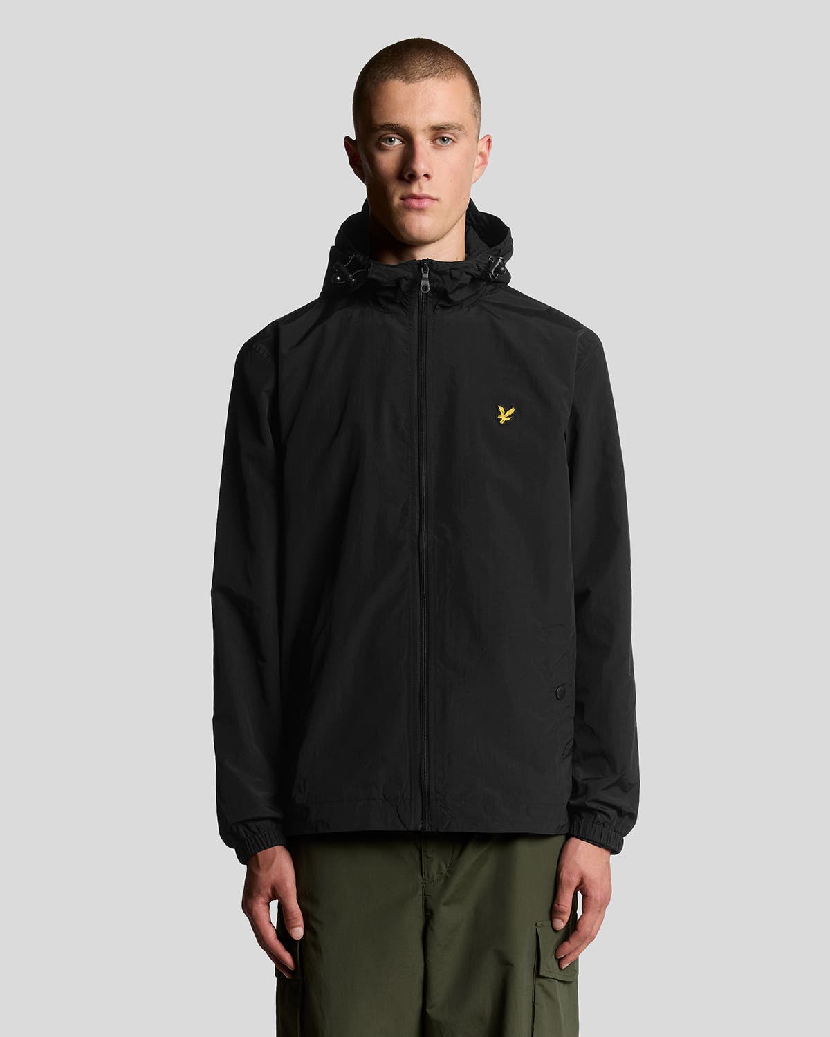 Zip Through Hooded Jacket