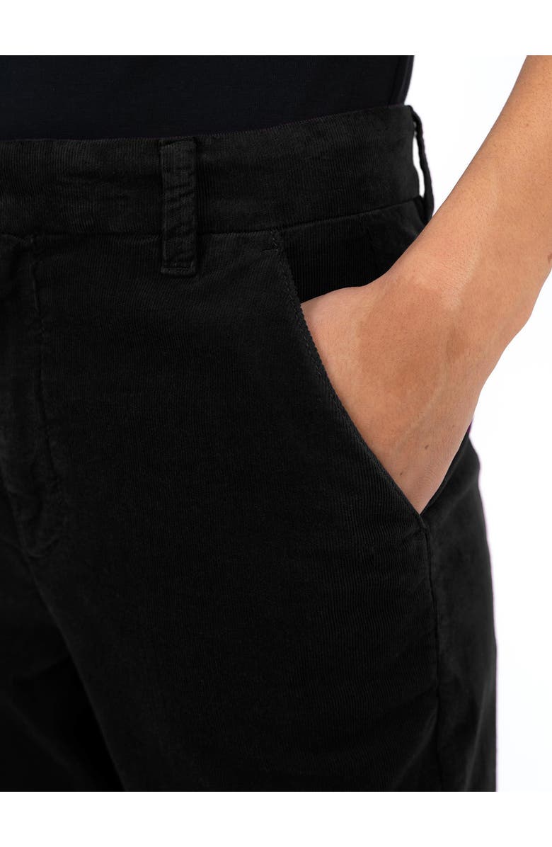 Kettlewell Jamie Cord Straight Pants, Alternate, color, Black