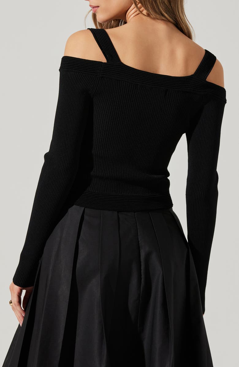 ASTR the Label Pacey Cold Shoulder Sweater, Alternate, color, 