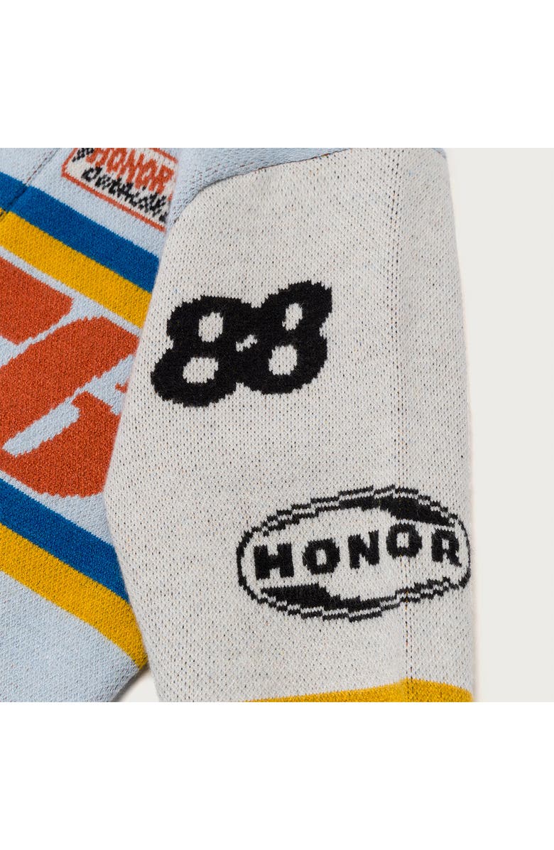 HONOR THE GIFT Racing Mock Neck Half-Zip Top, Alternate, color,