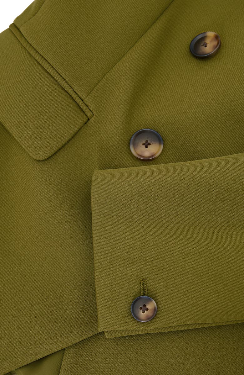 Reiss Priya Double Breasted Blazer, Alternate, color, Chartreuse Green