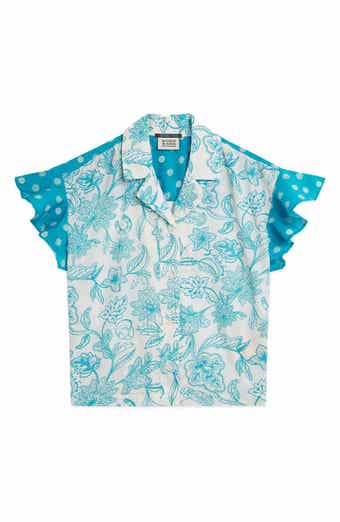 Kids' Mixed Print Short Sleeve Shirt