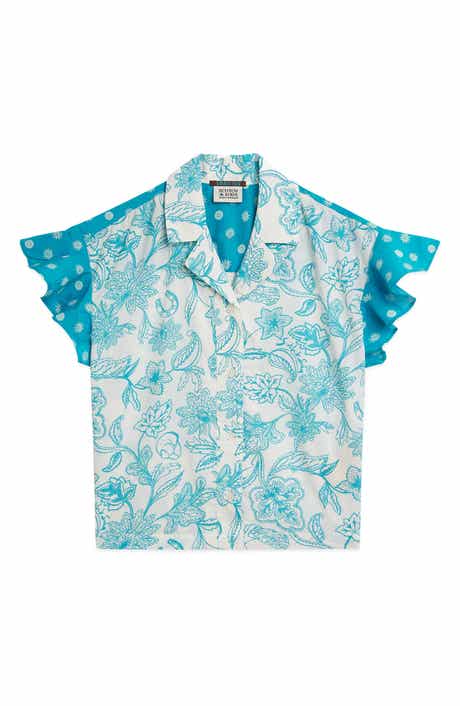 Kids' Mixed Print Short Sleeve Shirt