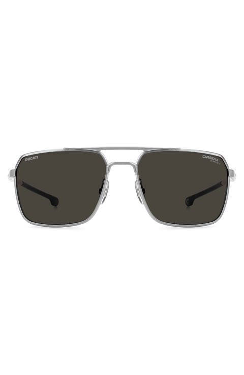x Ducati Carduc 59mm Aviator Sunglasses