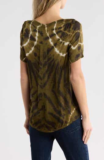 Clyde Satin Tie Dye Tee