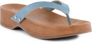 Seychelles Dreaming Out Loud Platform Flip Flop
