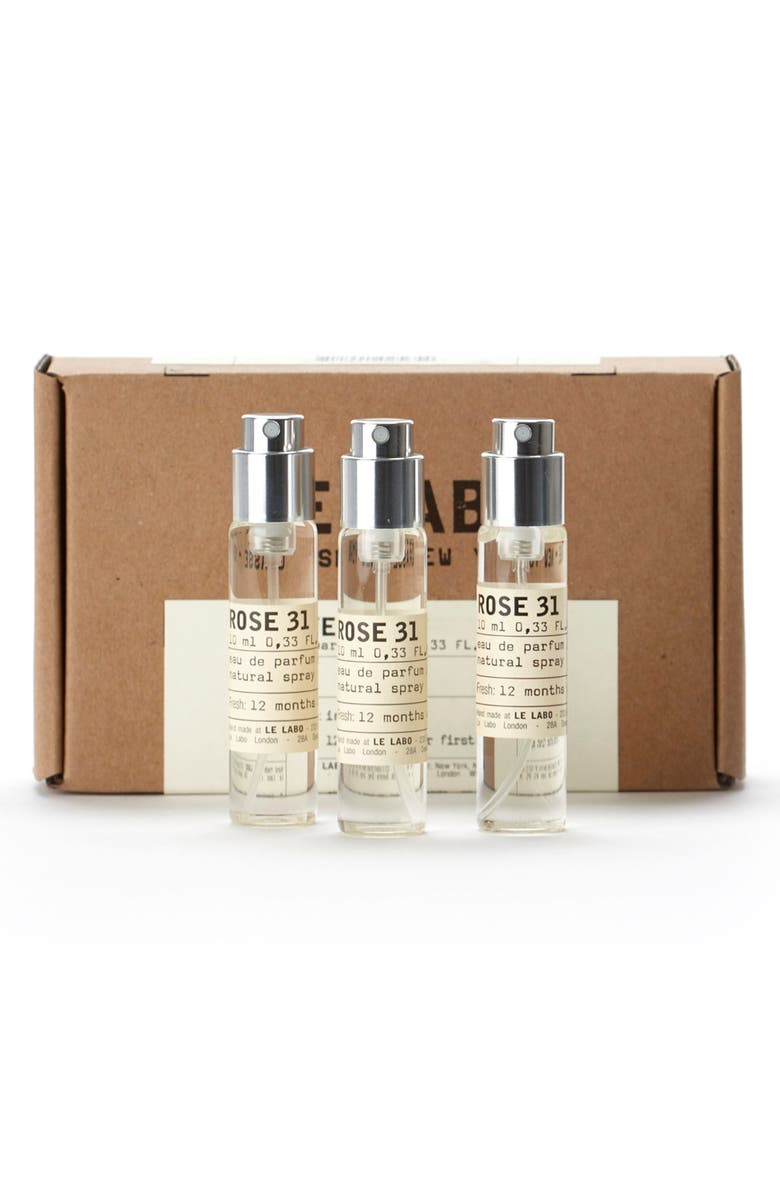 Le Labo Rose 31 Eau de Parfum Travel Tube Refill Trio, Alternate, color, 