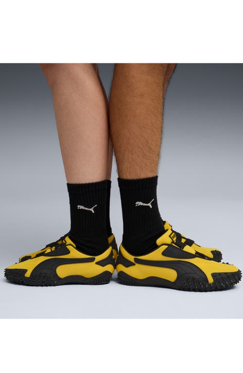 Puma Mostro Og Prime Sneakers In Yellow Leather And Fabric In Yellow