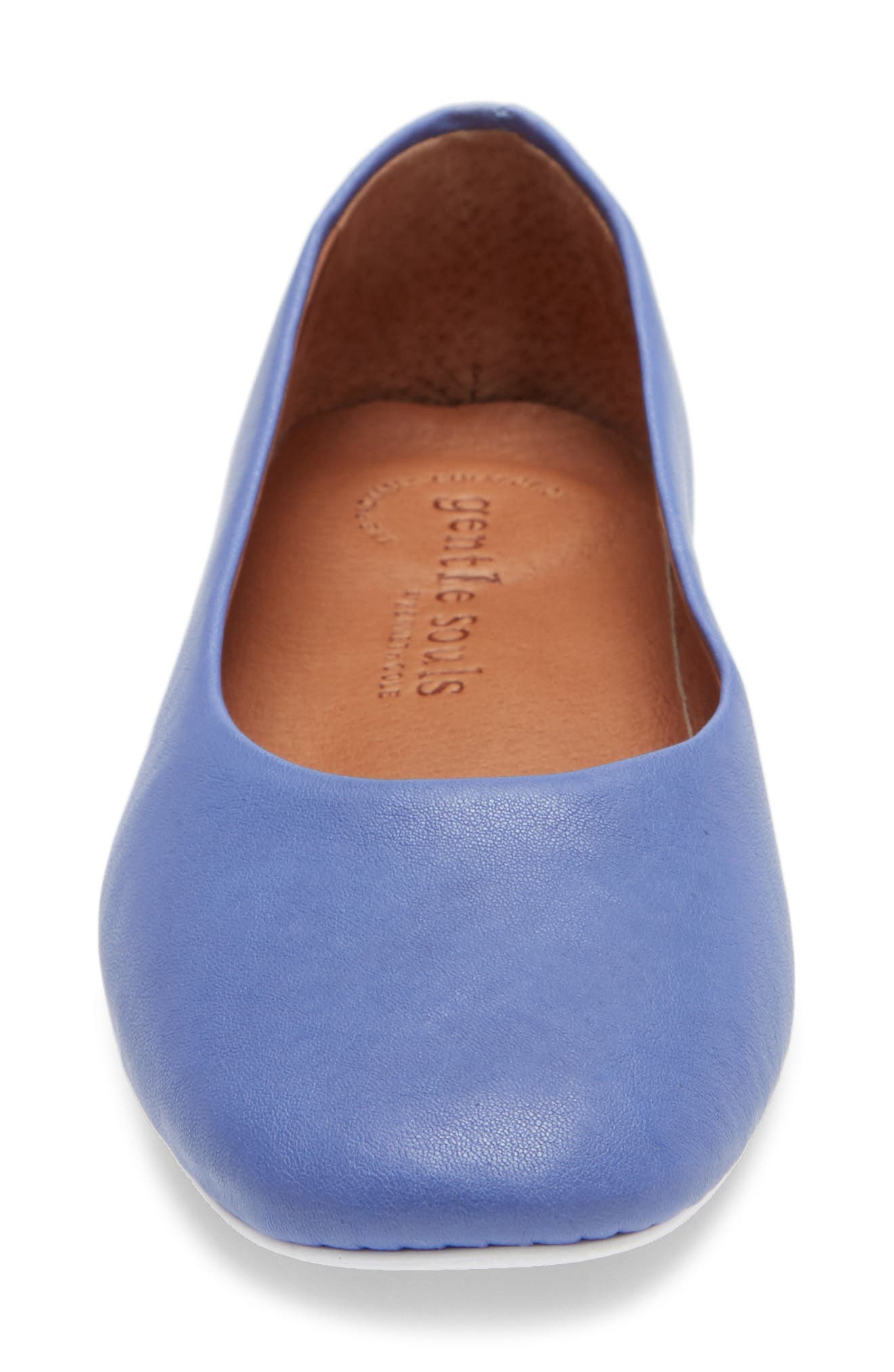 Signature Eugene Travel Ballet Flat, Alternate, color, INDIGO LEATHER
