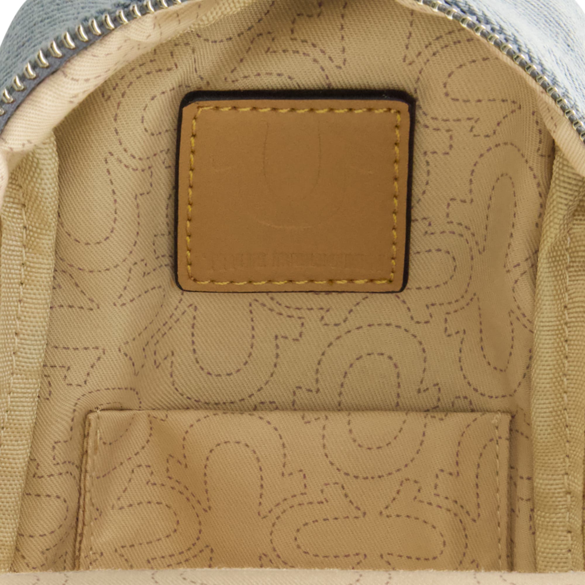 True Religion Stitched Horseshoe Sling, Alternate, color, Light Blue