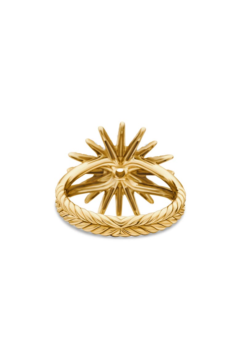 Starburst Ring in 18K Yellow Gold with Full Pavé Diamonds, Alternate, color, DIAMOND/ YELLOW GOLD