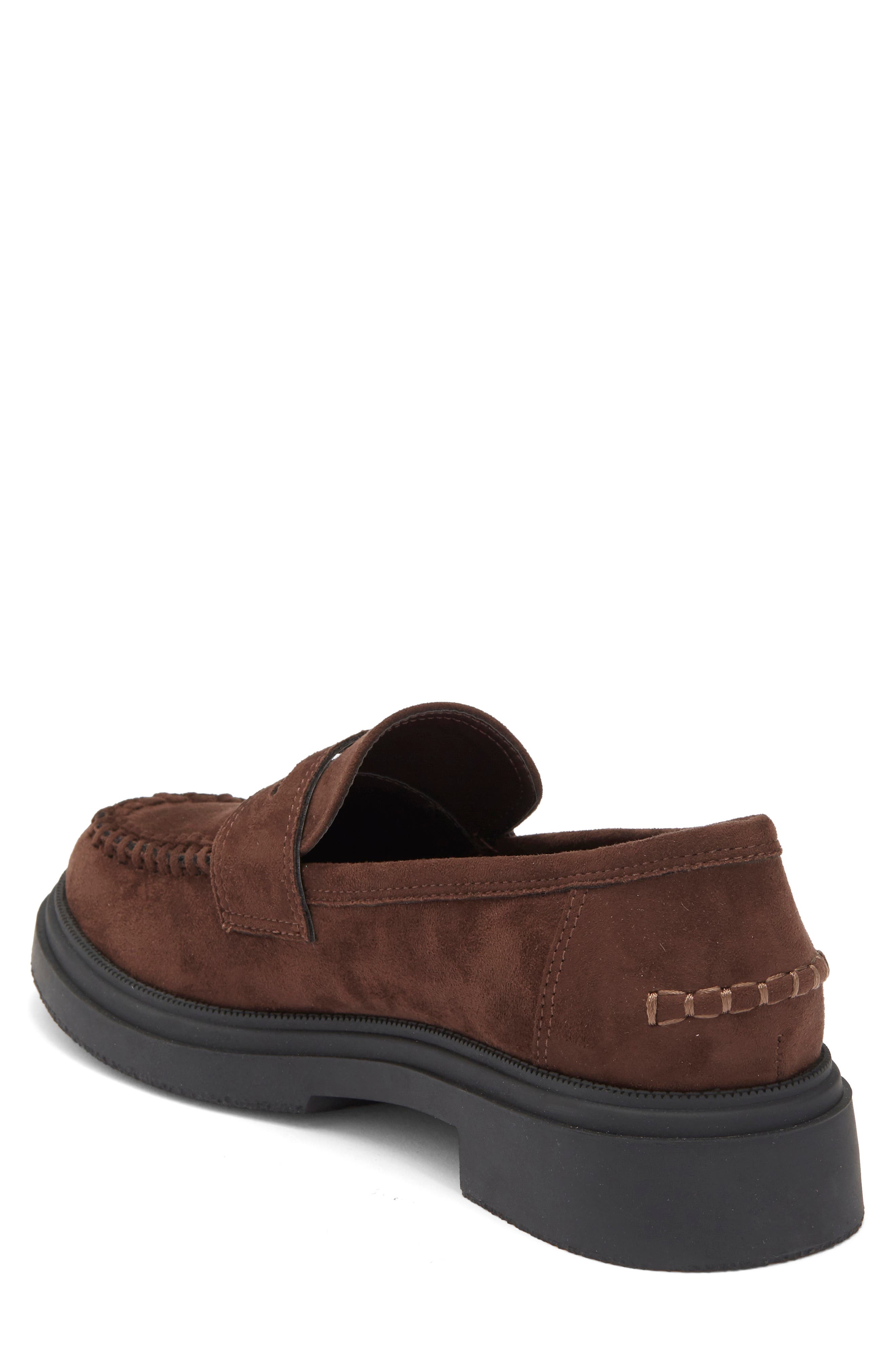 Harriet Lug Loafer, Alternate, color, BROWN CHOCOLATE