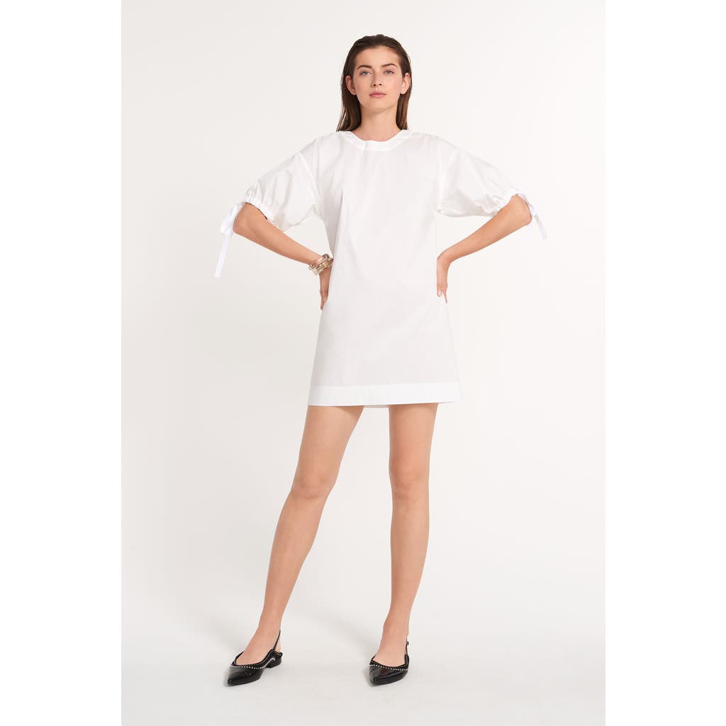 Ansea The Shift Dress In White