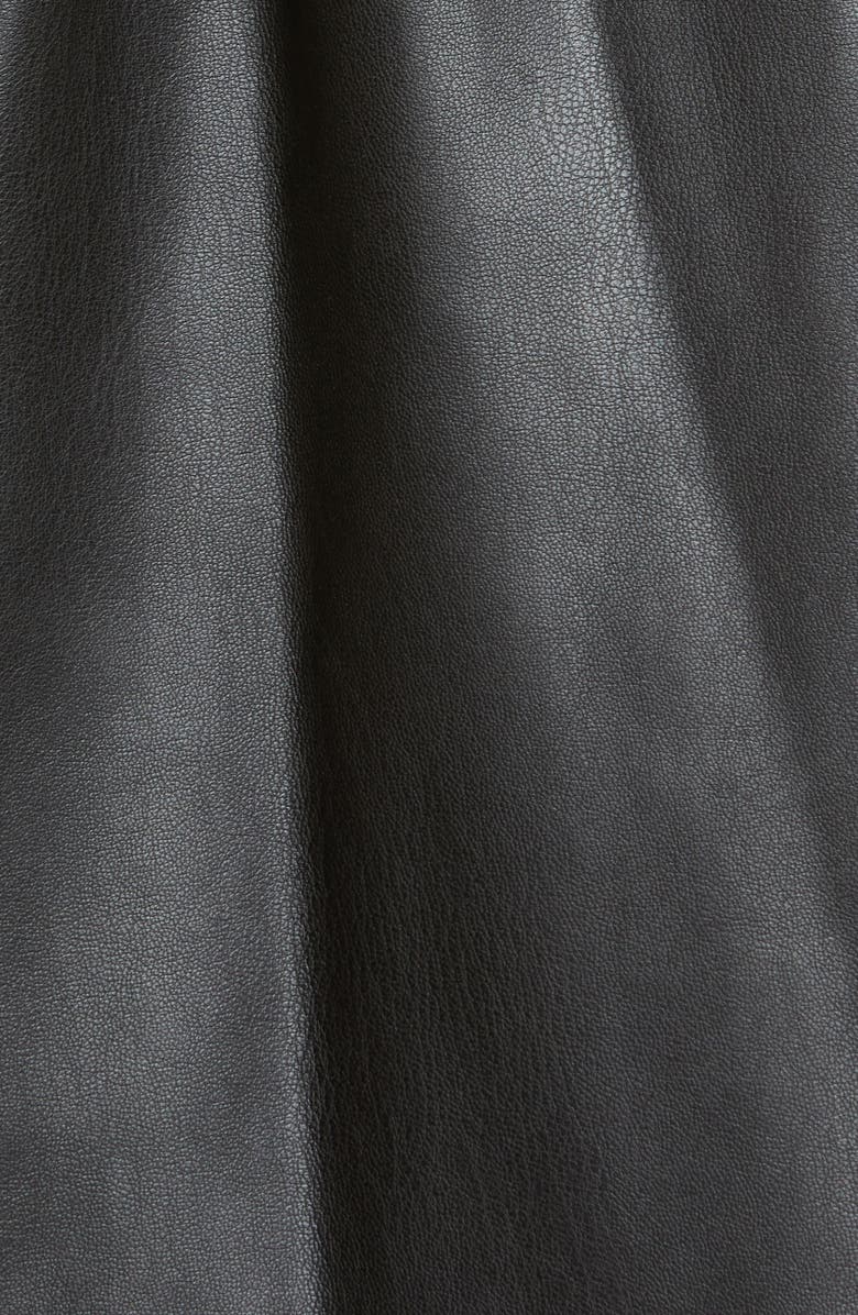 STAUD Women's Dill Faux Leather Top, Alternate, color, 