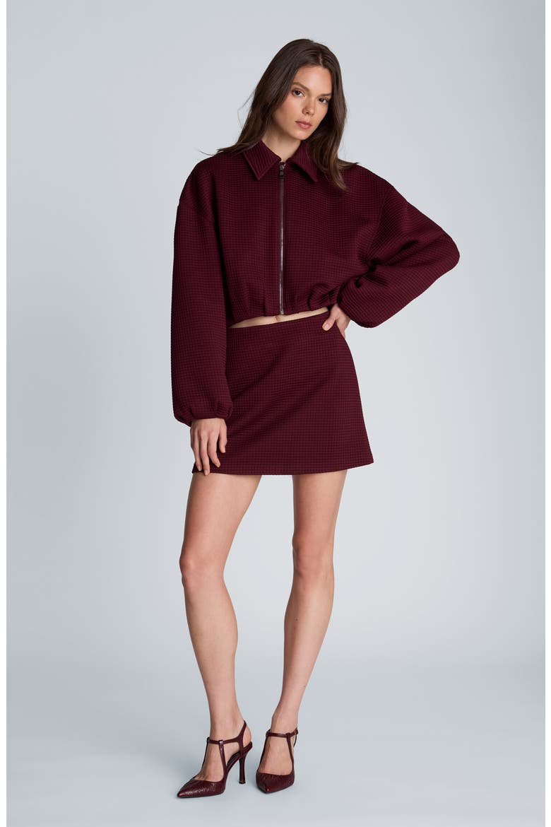 A-Line Miniskirt, Alternate, color, SUGAR BEET