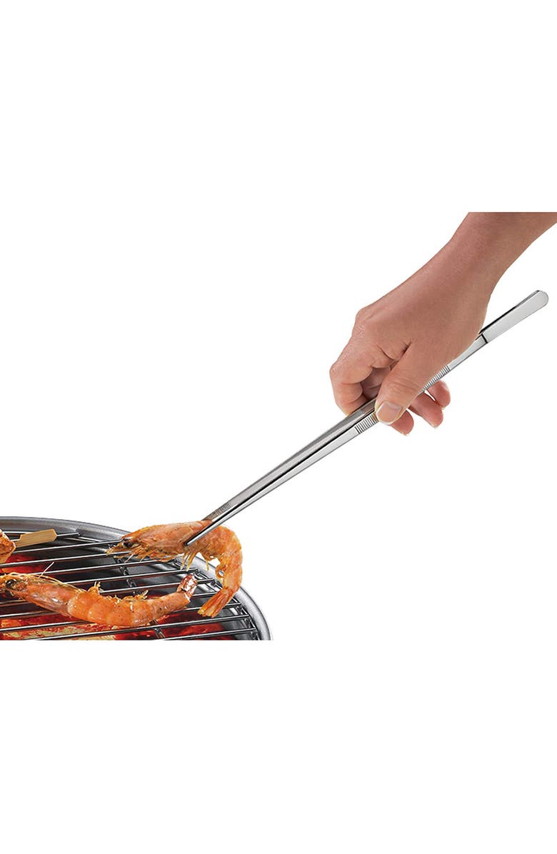 Kuchenprofi 18/10 Stainless Steel Inch Tweezer Tongs, 12-Inch, Alternate, color,