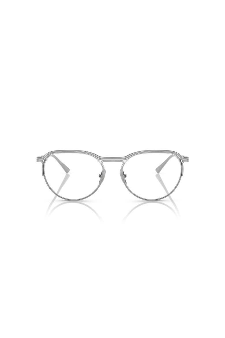 55mm Oval optical glasses, Alternate, color, Silver