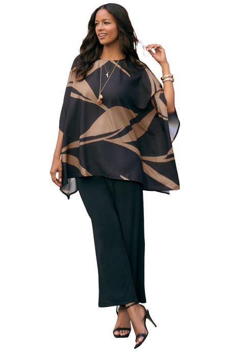 Georgette Poncho