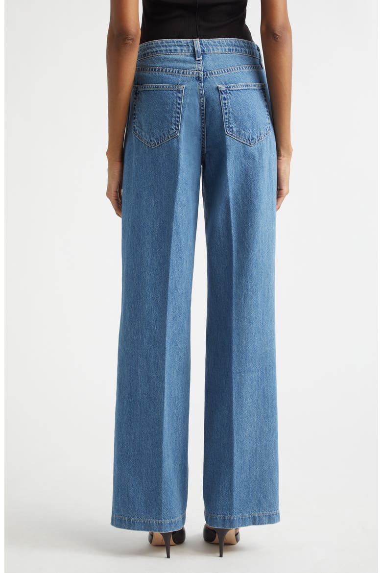 Scottie High Waist Wide Leg Jeans, Alternate, color, WILTON