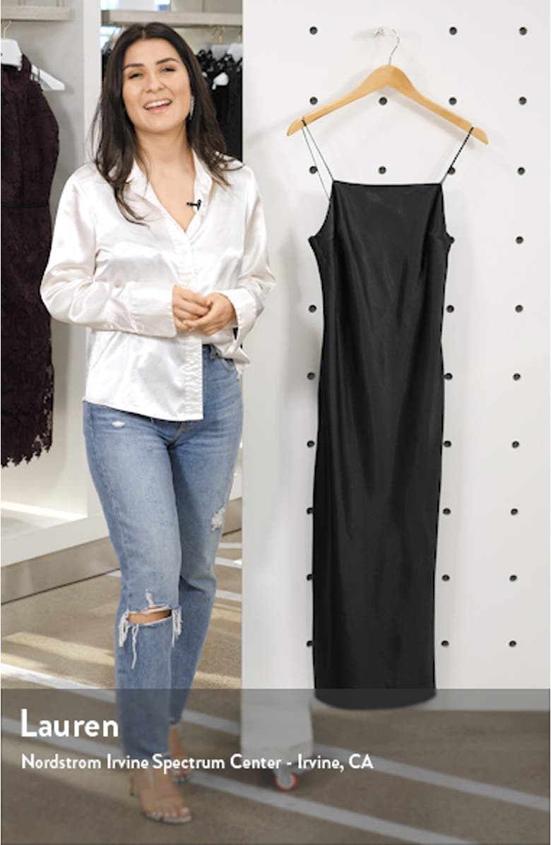 Square Neck Slipdress, sales video thumbnail