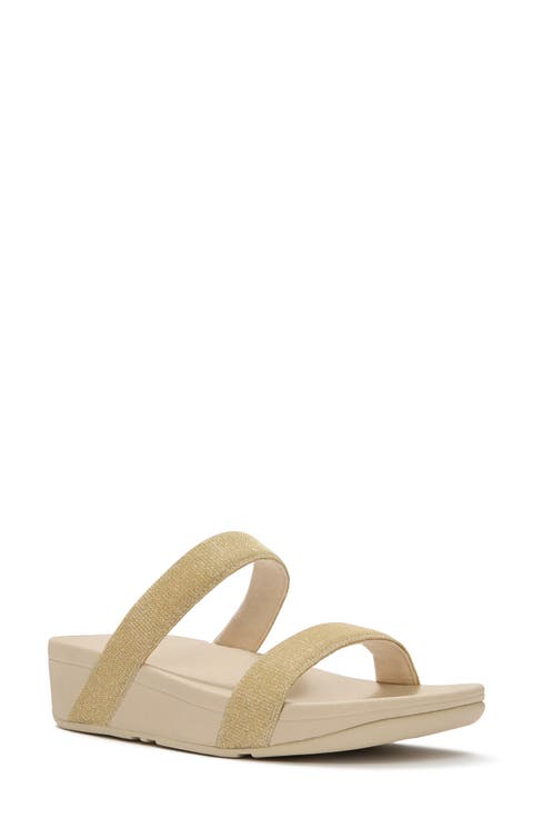 Flowrise Glitz Wedge Slide Sandal