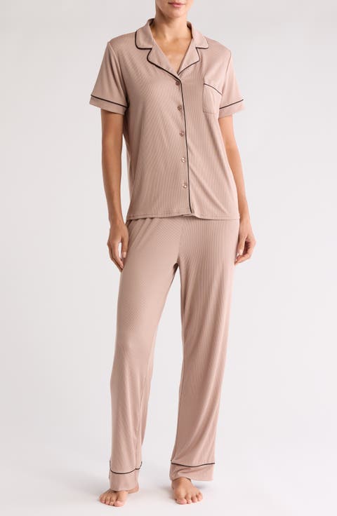 Wide Rib Short Pajamas