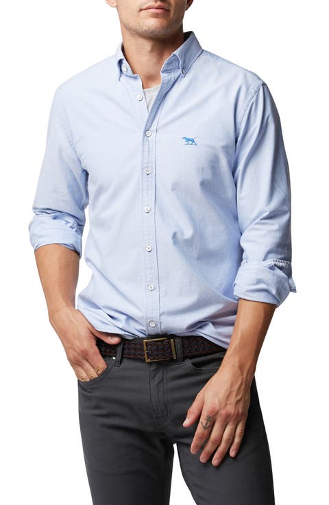 North Island Solid Button-Down Shirt
