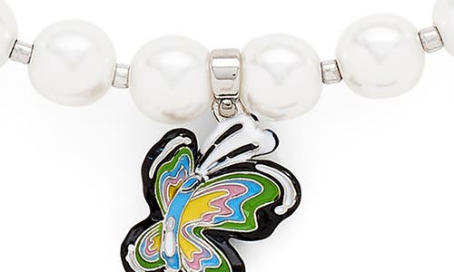Marc Jacobs X Hattie Stewart The Garden Pearl Station Necklace In Multi