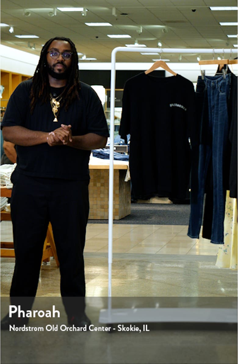 Neural Waffle Knit Cotton Graphic T-Shirt, sales video thumbnail