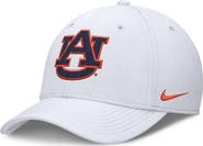 Nike Men's Nike White Auburn Tigers Rise SwooshFlex Dri-FIT Hat