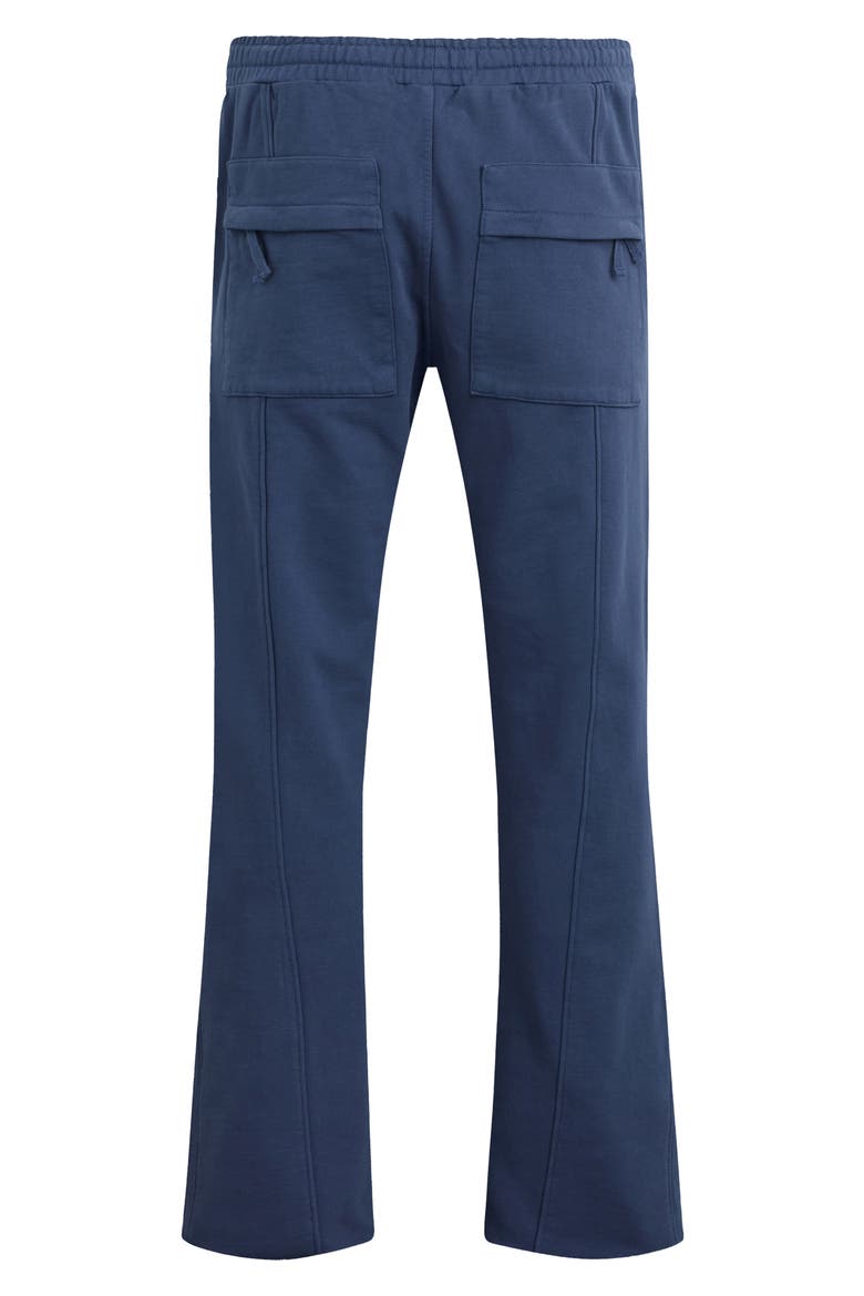 Passion Kick Flare Sweatpants, Alternate, color, AZUL