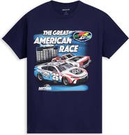 CHECKERED FLAG Men's Checkered Flag Sports Navy Daytona International Speedway 2026 Daytona 500 Past Champions T-Shirt