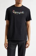 McQueen Embroidered Logo T-Shirt