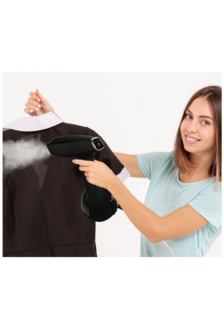 Handheld Steamer, Alternate, color, BLACK