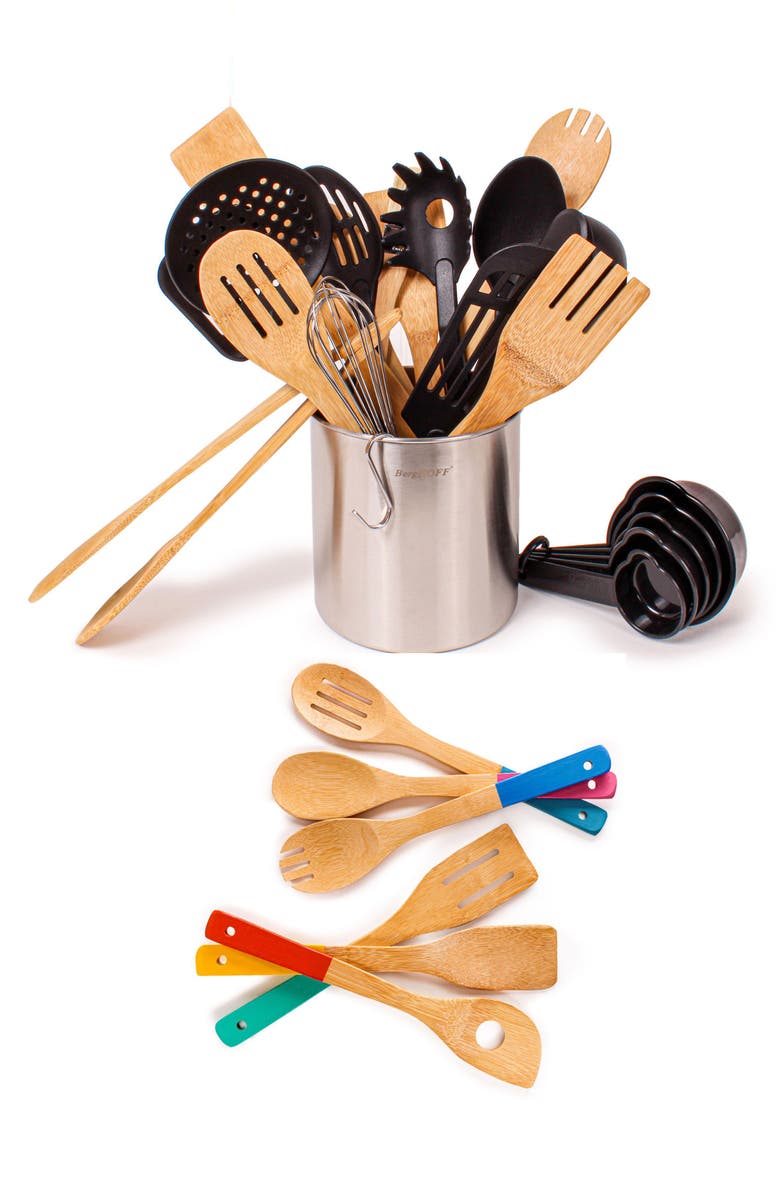 BergHOFF 23-Piece Assorted Kitchen Tool Set, Main, color, Multicolor