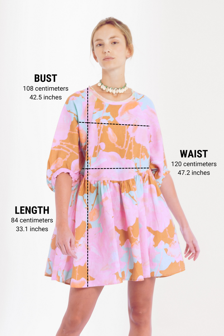Alcala Linen Dress, Alternate, color, Aquarela