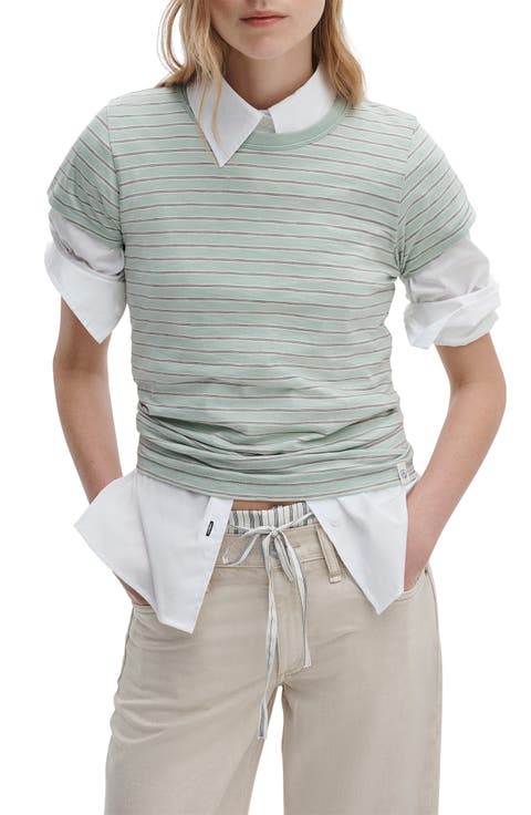 The Slub Stripe T-Shirt