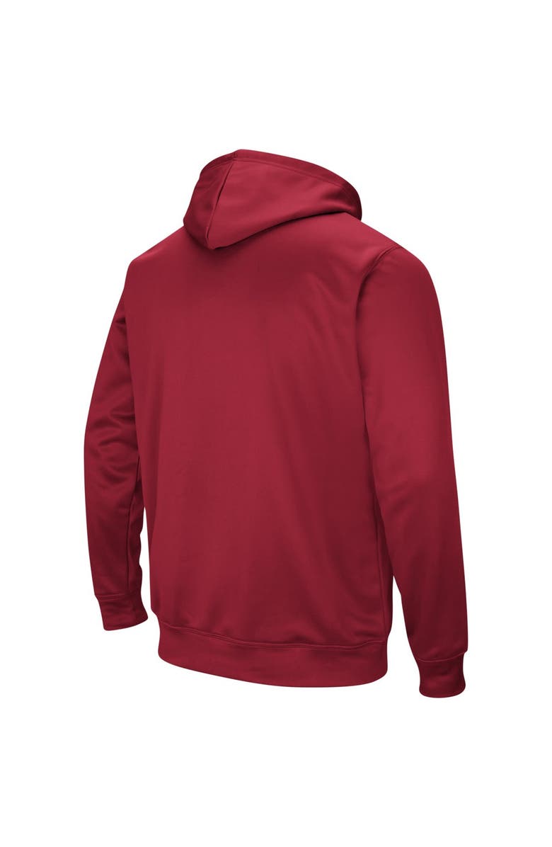 COLOSSEUM Youth Colosseum  Cardinal Arkansas Razorbacks 2-Hit Pullover Hoodie, Alternate, color, Cardinal