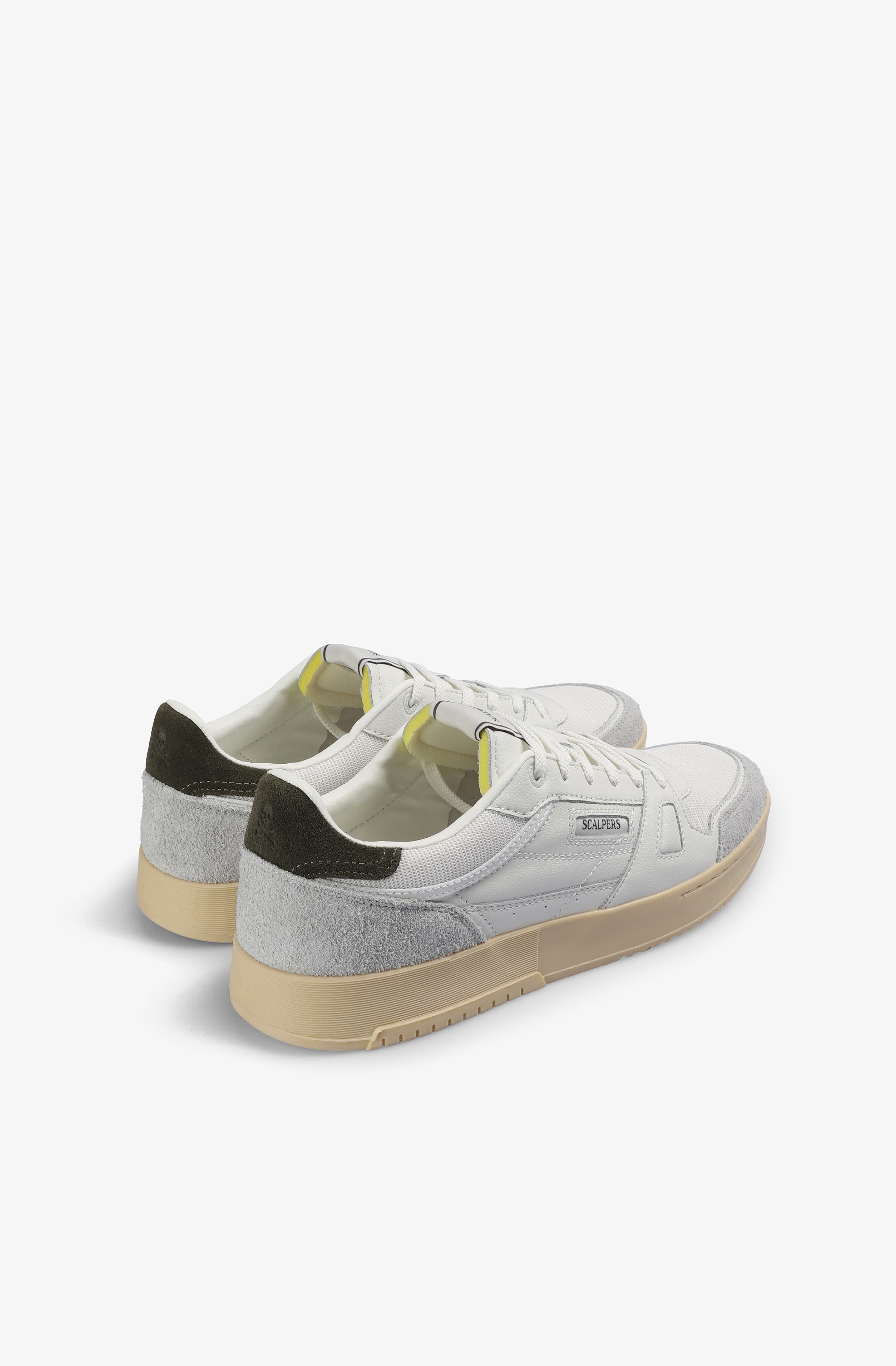 Scalpers Tenismiles Sneakers, Alternate, color, Whitekhaki