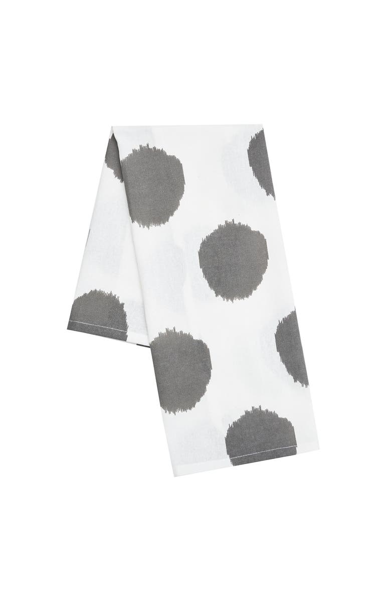 carol & frank Boulder Dot Towel, Alternate, color, Gray