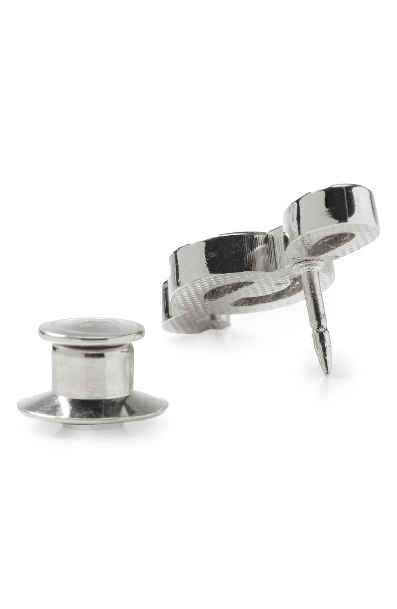 Cufflinks, Inc. Music Symbol Lapel Pin, Alternate, color, Silver