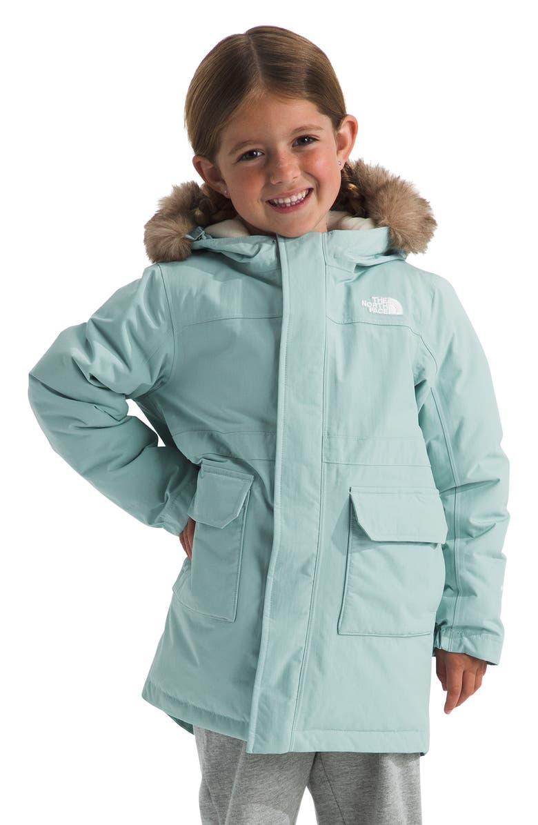 The North Face Kids
Arctic Waterproof 550-Fill Power Down Parka with Faux Fur Trim, Alternate, color,