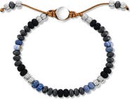 BLACKJACK Men's Beaded Slider Bracelet