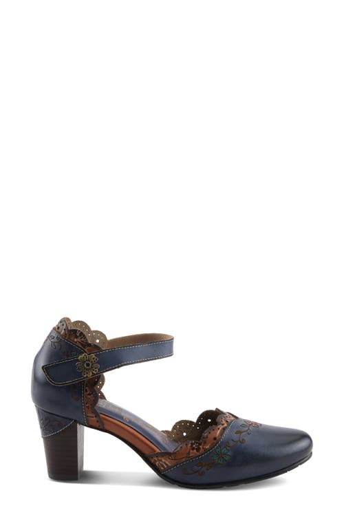 L'artiste By Spring Step Sayyes Ankle Strap Pump In Multi